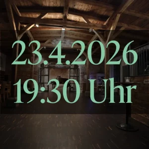 Studiokonzert, Donnerstag, 23.04.2026, 19:30 Uhr